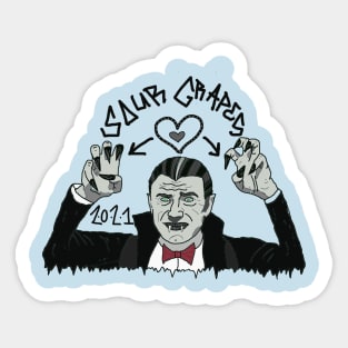 "Drac of Hearts!" Sticker